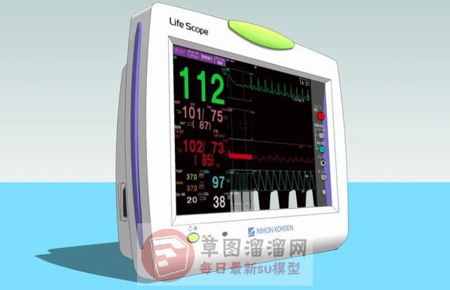 监护仪医疗设备SU模型