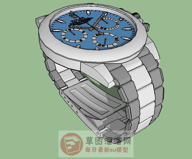 手表时间SU模型
