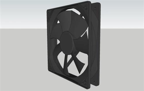 CPU风扇SU模型