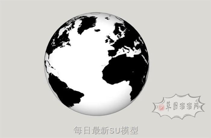 地球星球SU模型