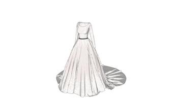 婚纱礼服模特SU模型