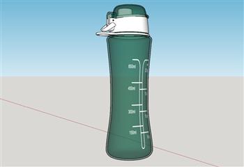 水瓶水杯保温杯SU模型