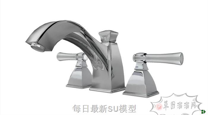 水龙头SU模型
