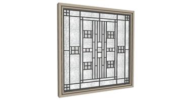 窗户窗口SU模型