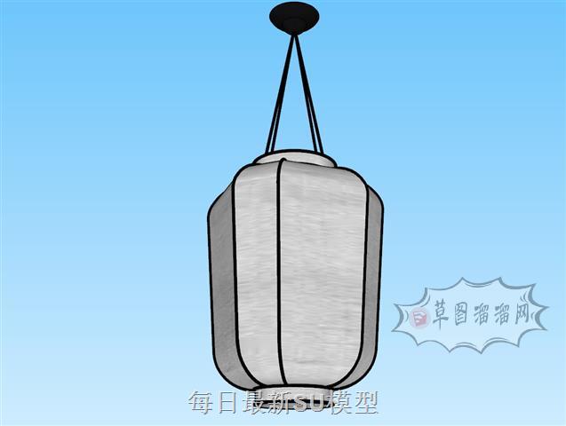灯笼挂饰SU模型