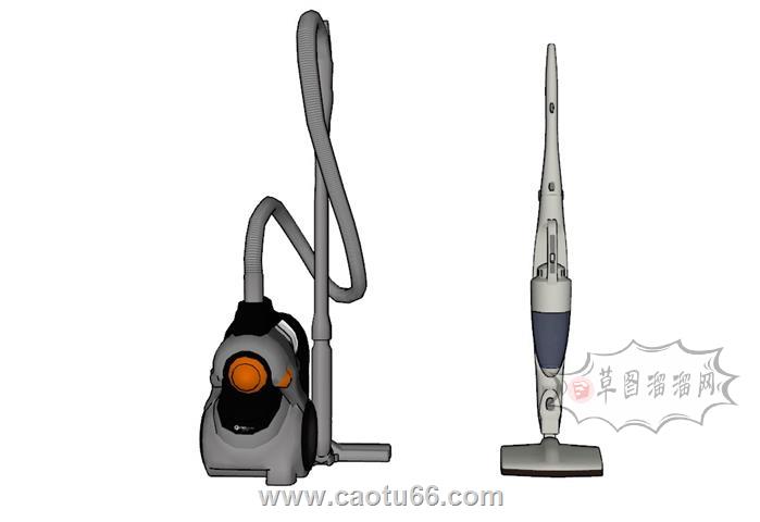 吸尘器洁具SU模型