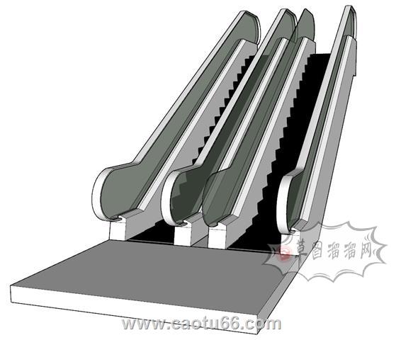 电梯SU模型