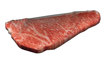 猪肉五花肉SU模型