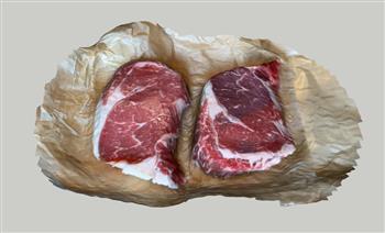 猪肉五花肉食物SU模型