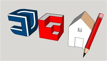 图标logoSU模型