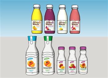 饮料乳制品酸奶SU模型