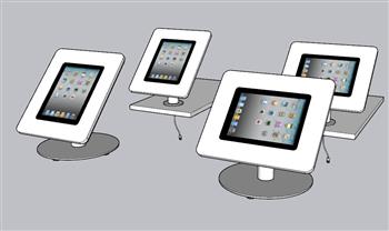 电子产品平板电脑SU模型