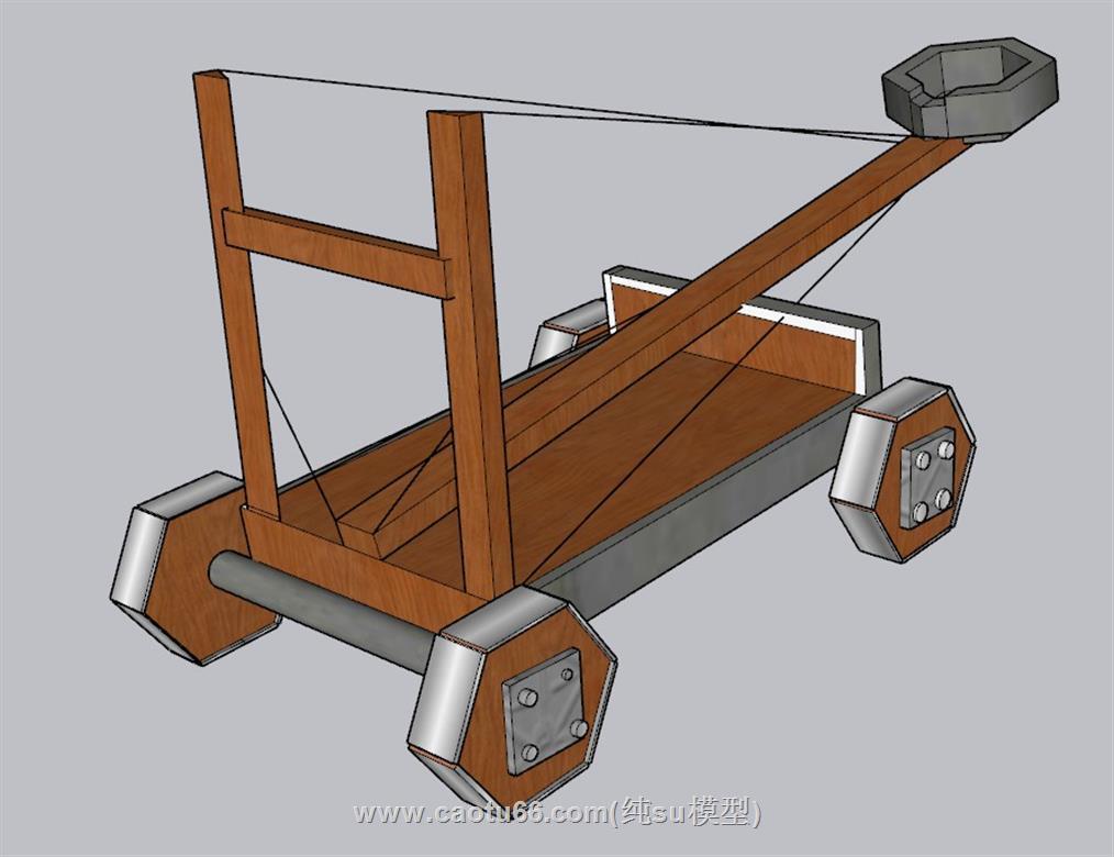 投石车SU模型