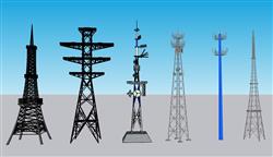 信号塔5G4GSU模型