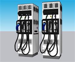 新能源充电桩SU模型