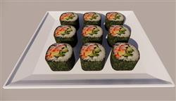 日本料理寿司SU模型