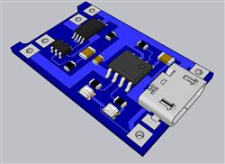 USB电路板SU模型