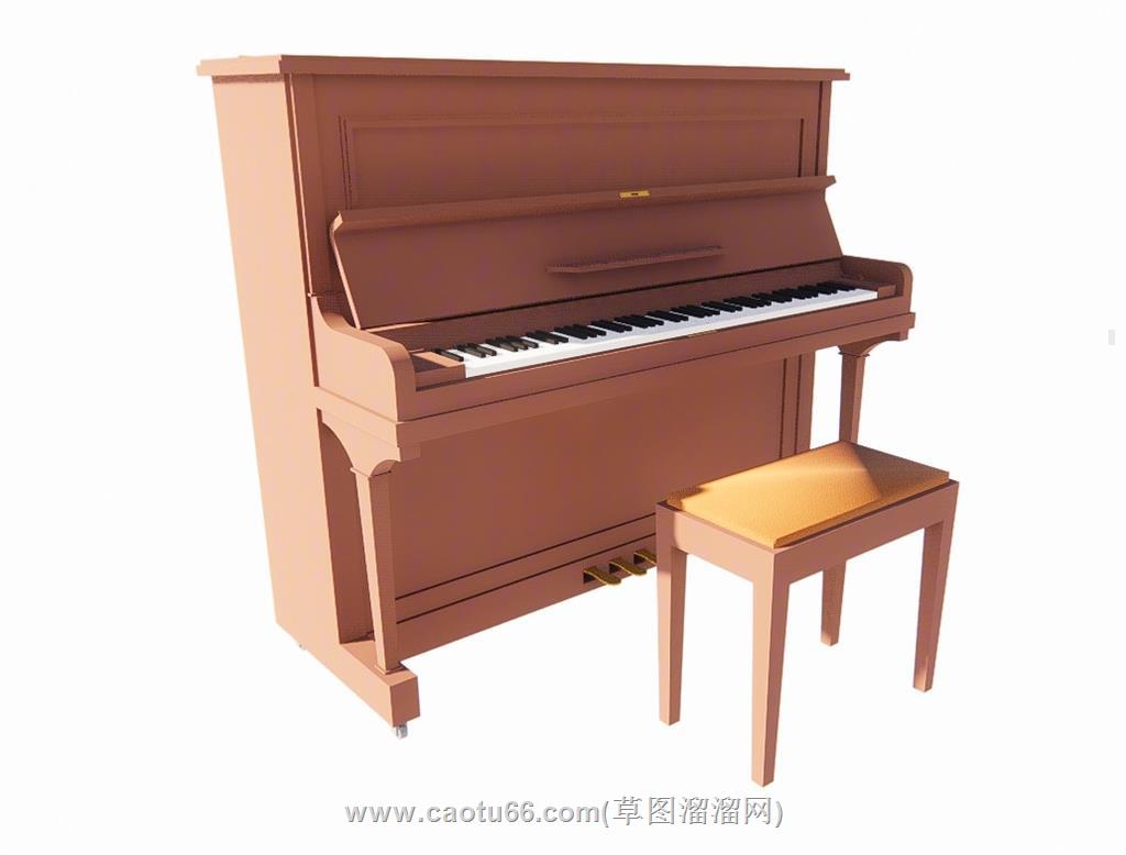 钢琴乐器SU模型