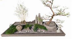 庭院景观花坛SU模型