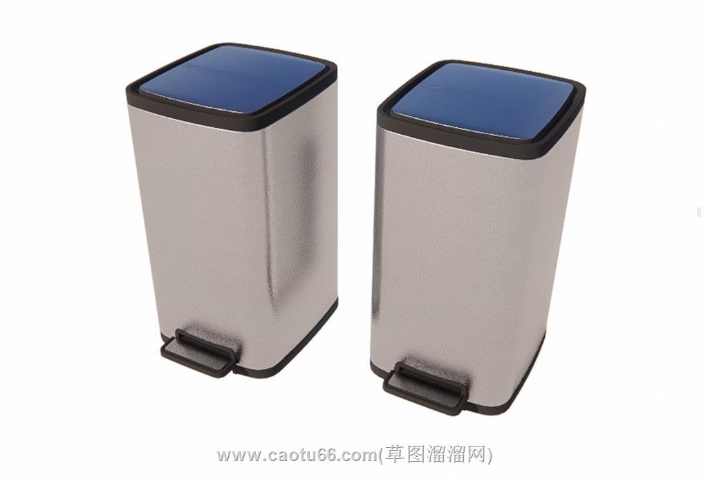垃圾桶SU模型