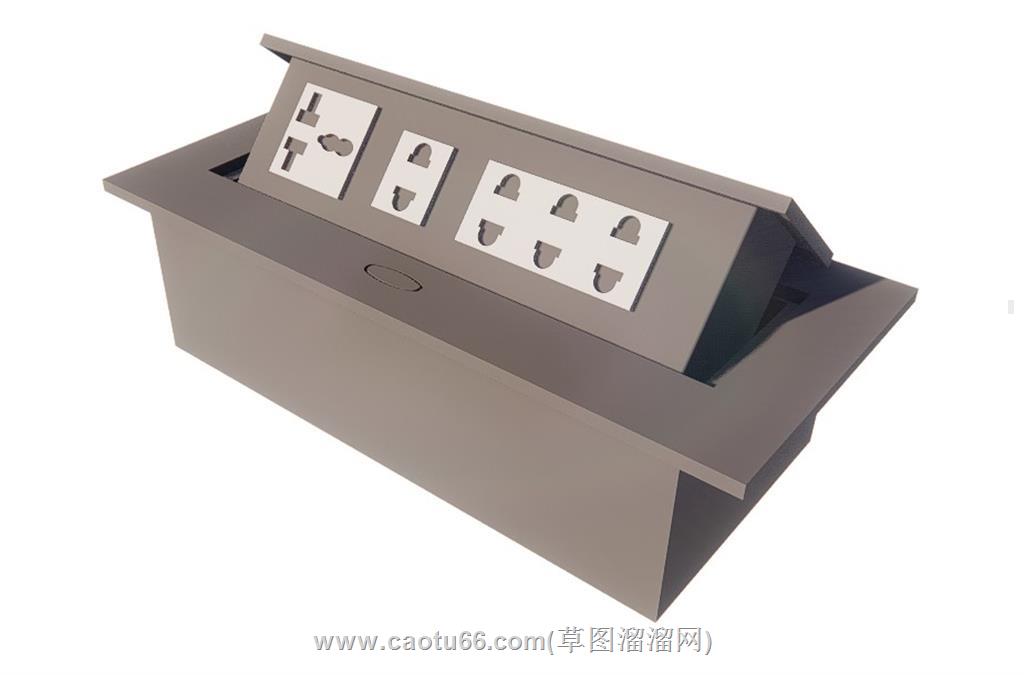 地插插座底盒SU模型