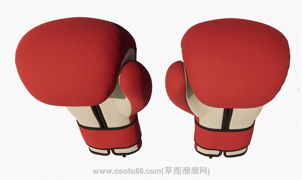 拳击手套SU模型
