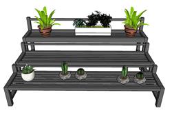 植物架SU模型