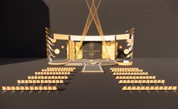 舞台演唱会SU模型