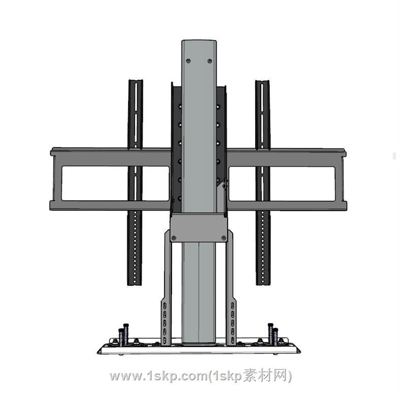 电视挂架SU模型