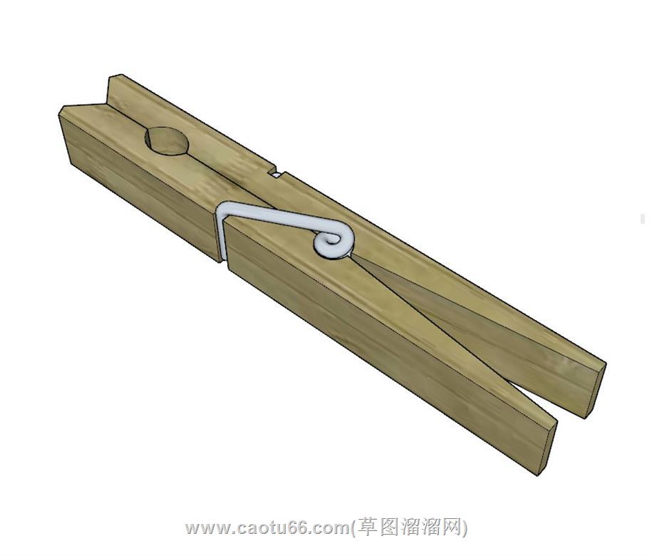 夹子SU模型