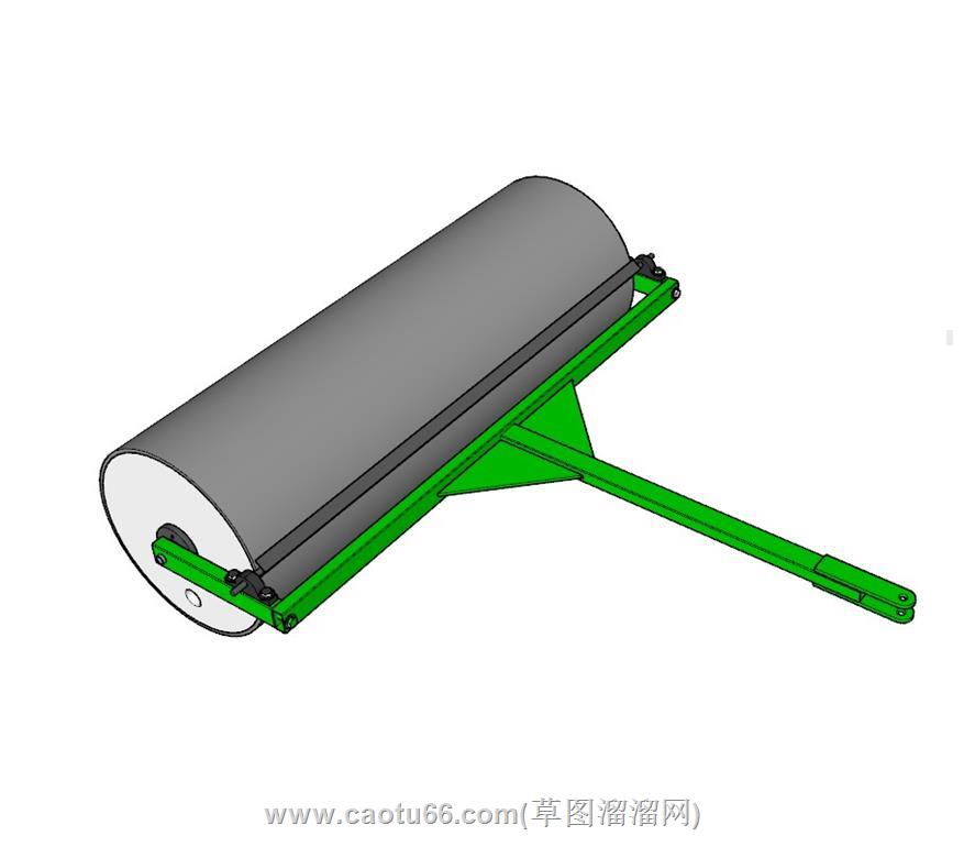 滚筒刷墙刷SU模型