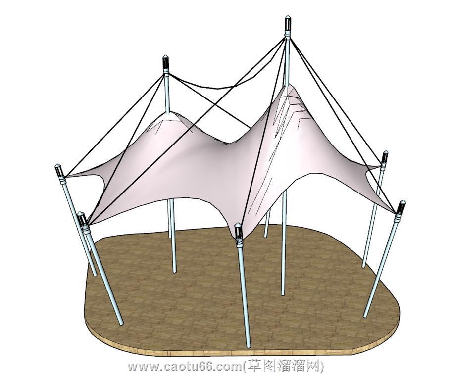 张拉膜SU模型