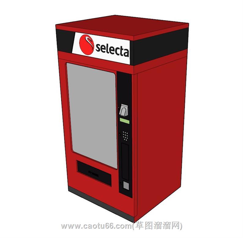 自动贩售机SU模型