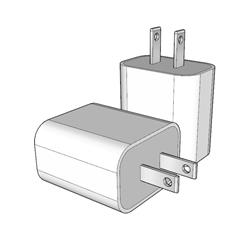 充电器插头SU模型