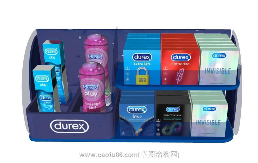 避孕套商品SU模型