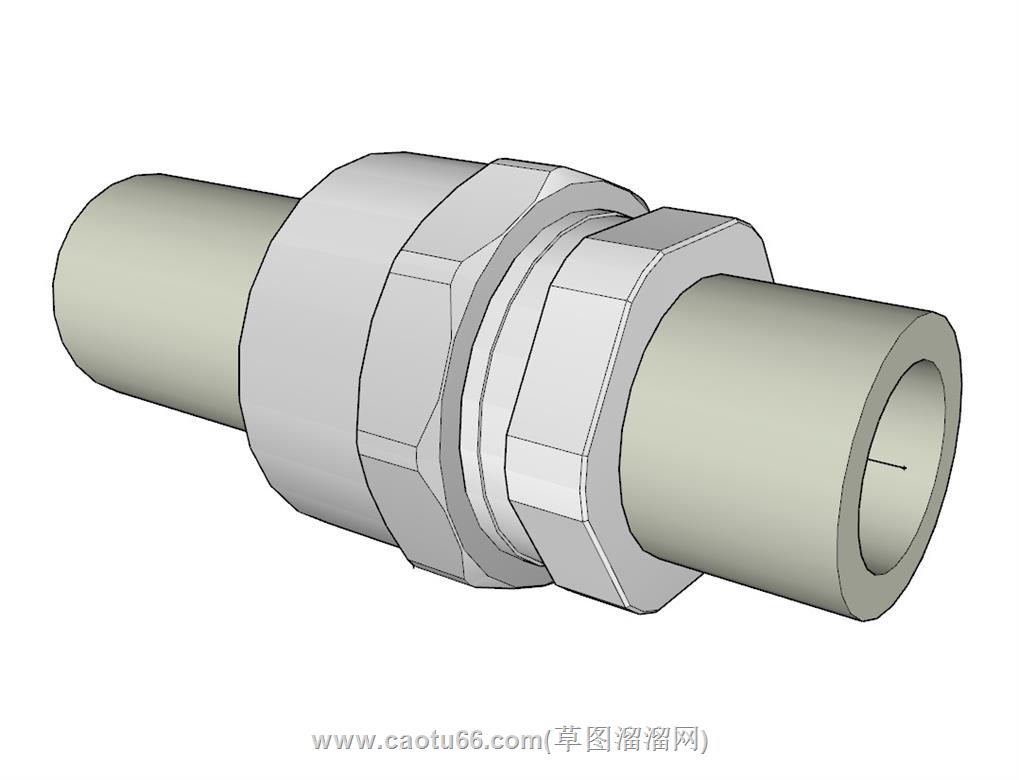 五金管件SU模型