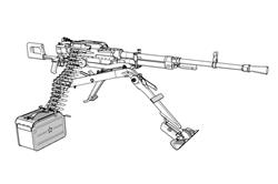 加特林武器SU模型