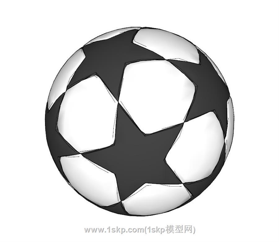 足球SU模型