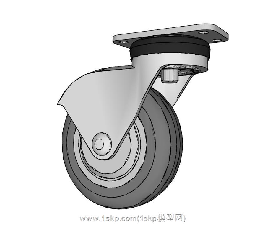 万向轮SU模型