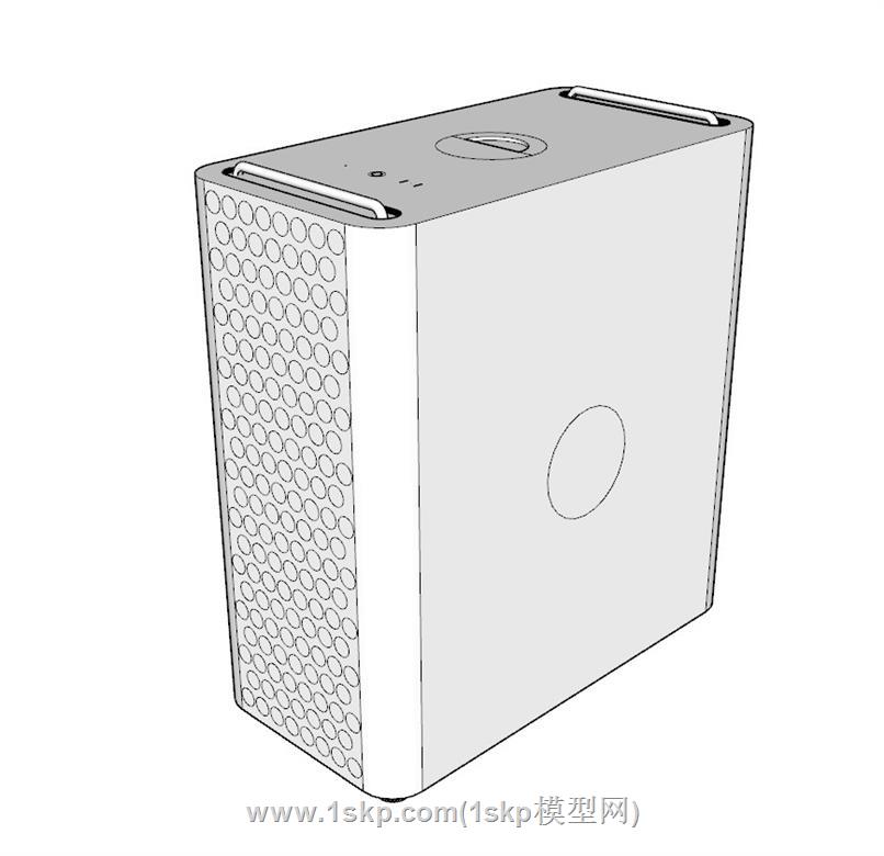 苹果电脑机箱SU模型