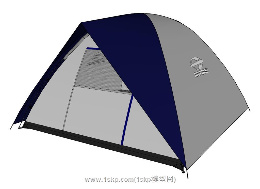 露营帐篷SU模型