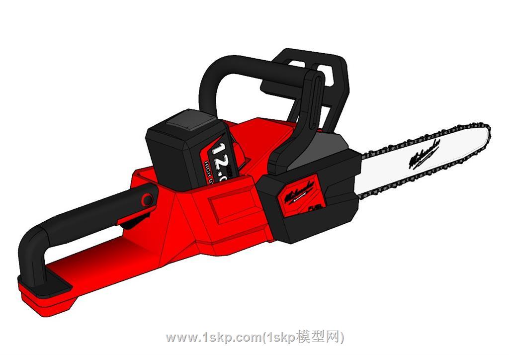 电锯SU模型