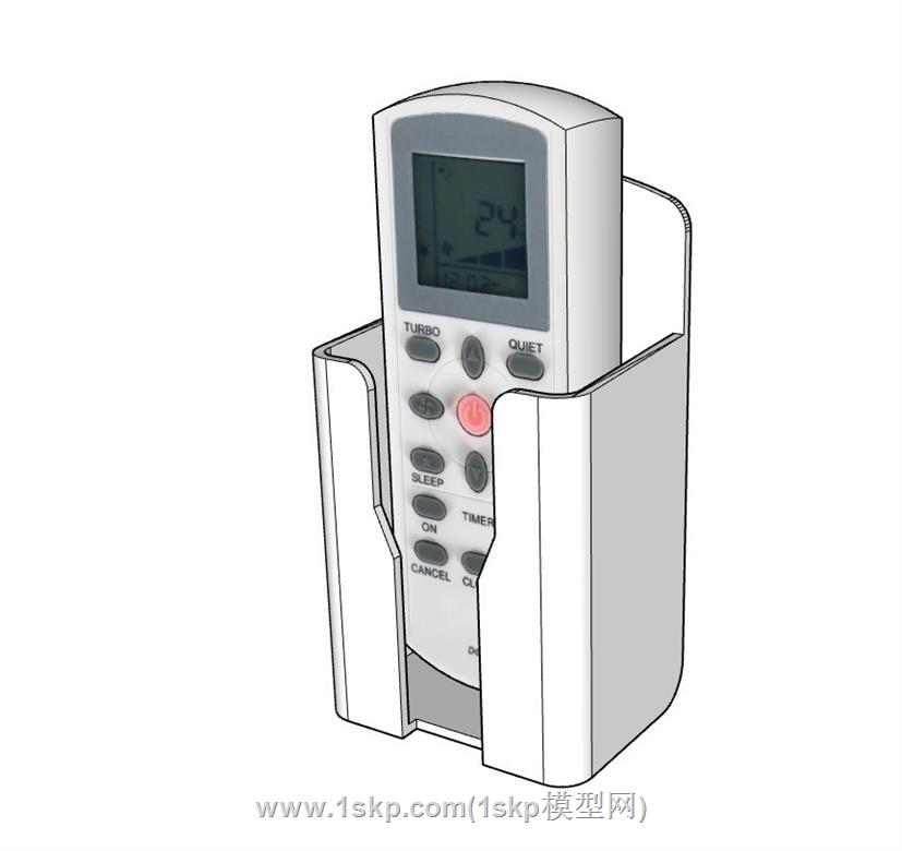空调遥控器SU模型