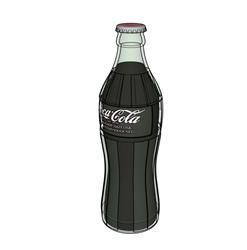 可乐汽水饮料SU模型