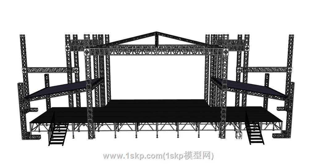 桁架舞台SU模型
