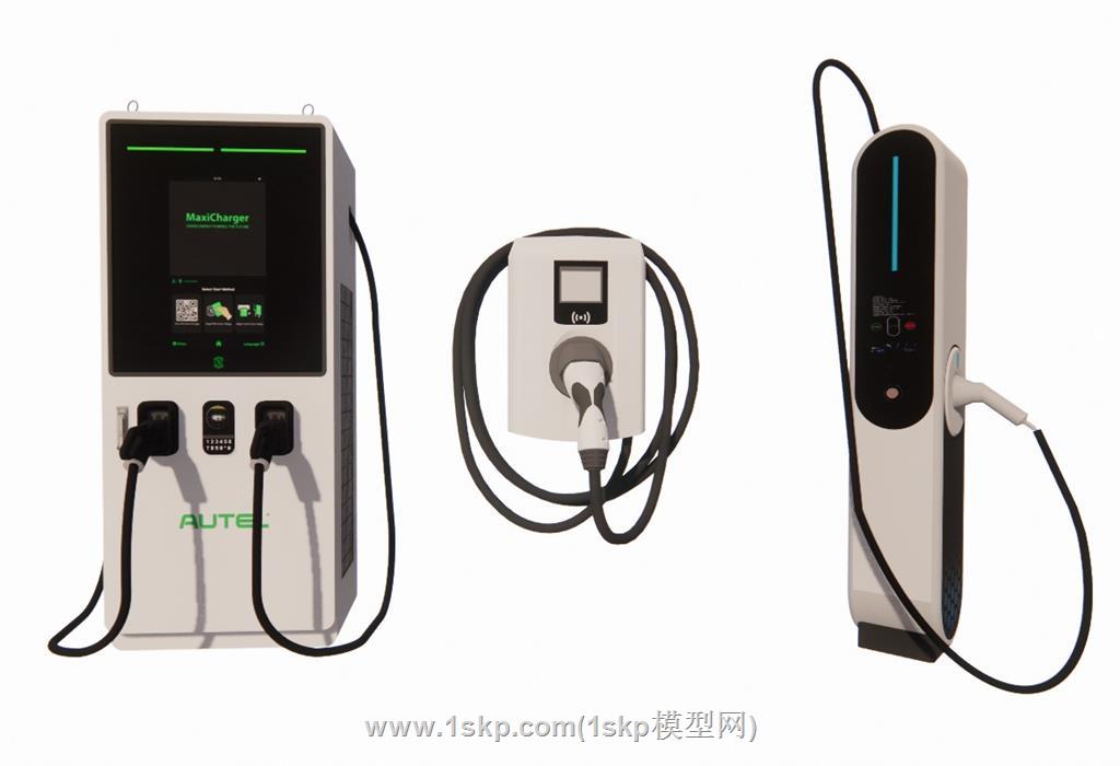 充电桩SU模型