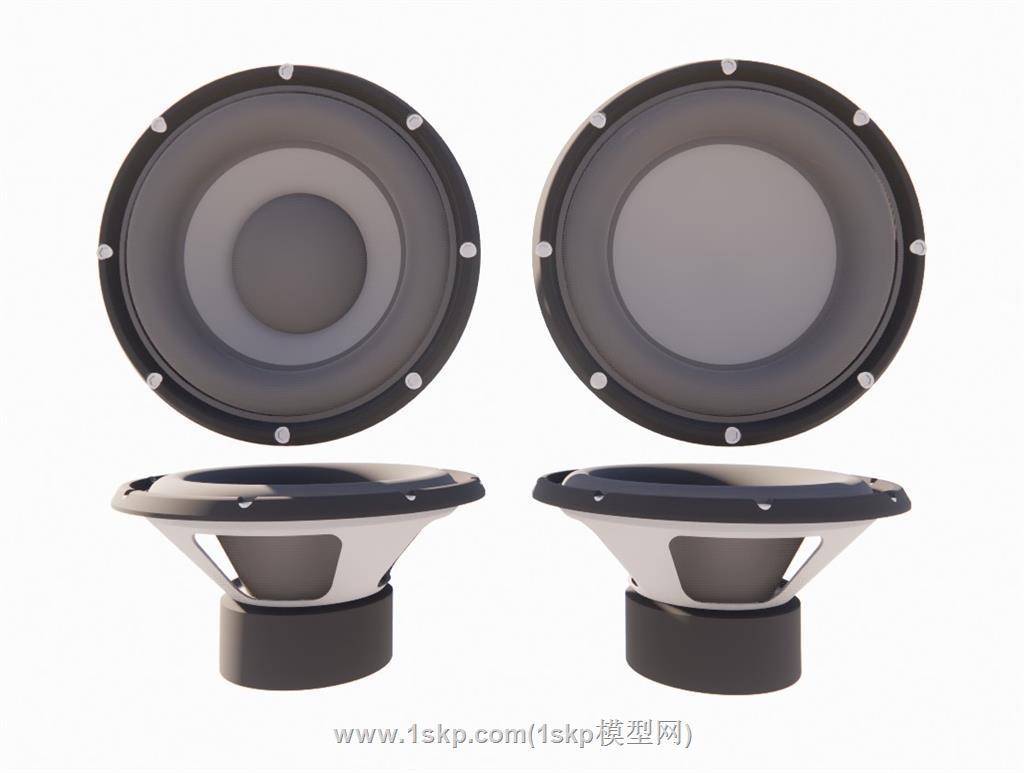 扬声器喇叭SU模型