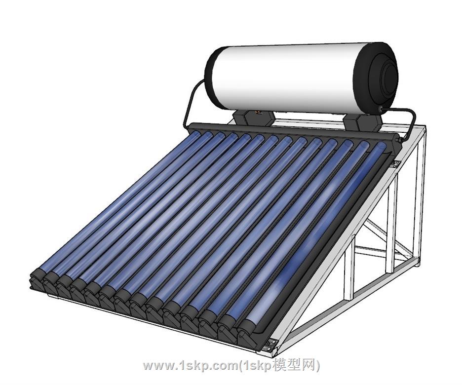 太阳能热水器SU模型