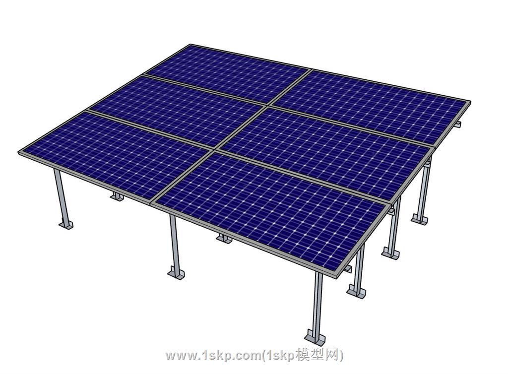 太阳能光伏SU模型