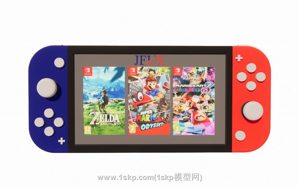 任天堂游戏机SU模型